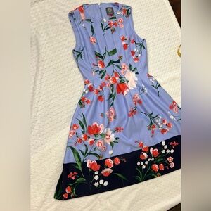 Vince Camuto Fit and Flare Floral Dress